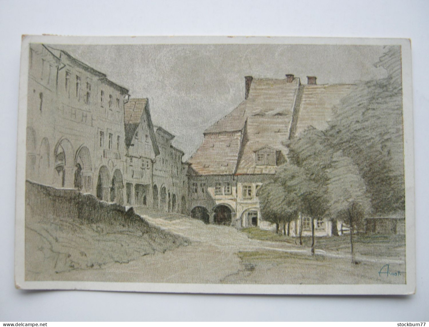 Schömberg  ,schöne  Ansichtskarte  um 1940