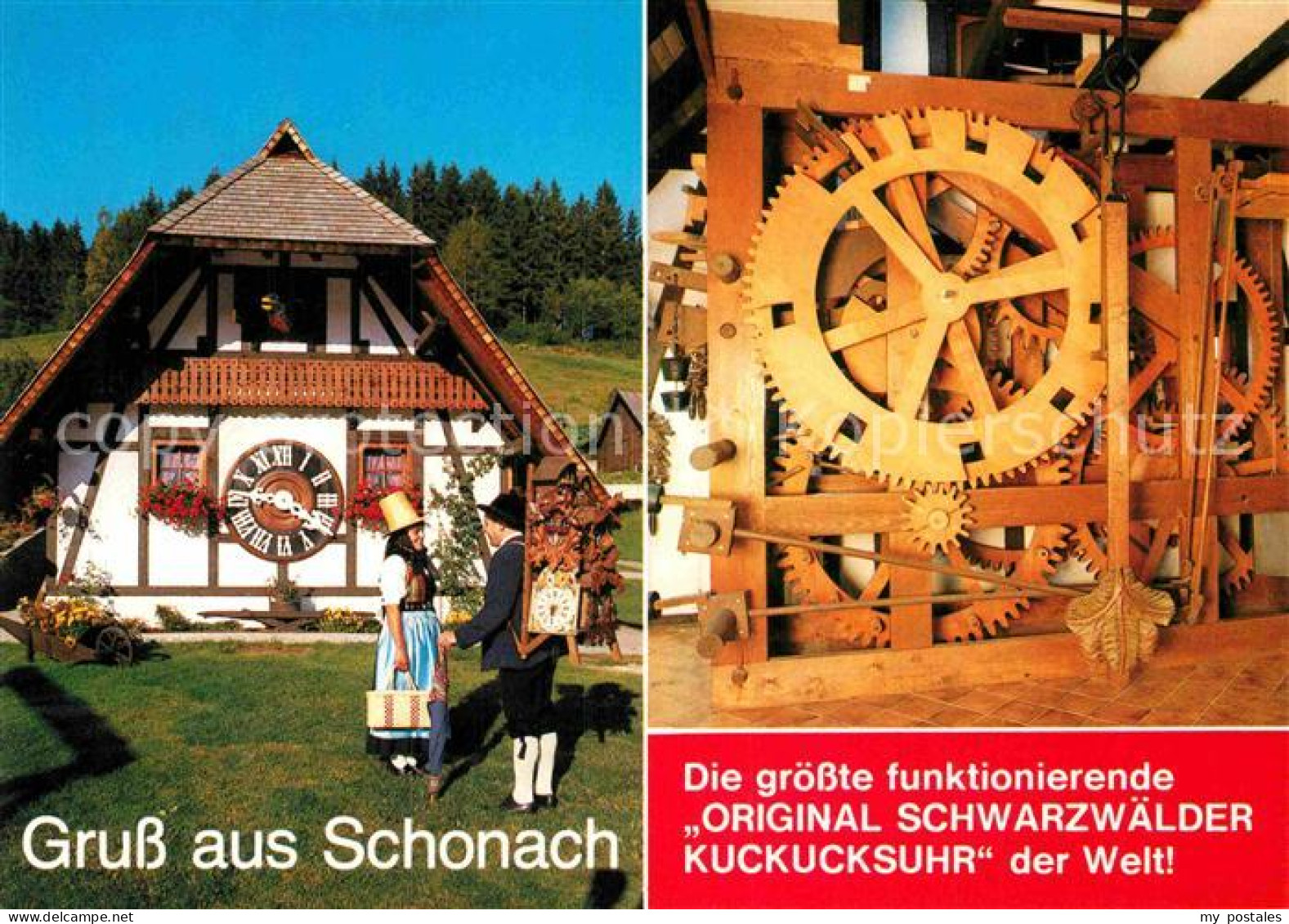 Schonach Schwarzwald Groesste Kuckucksuhrder Welt