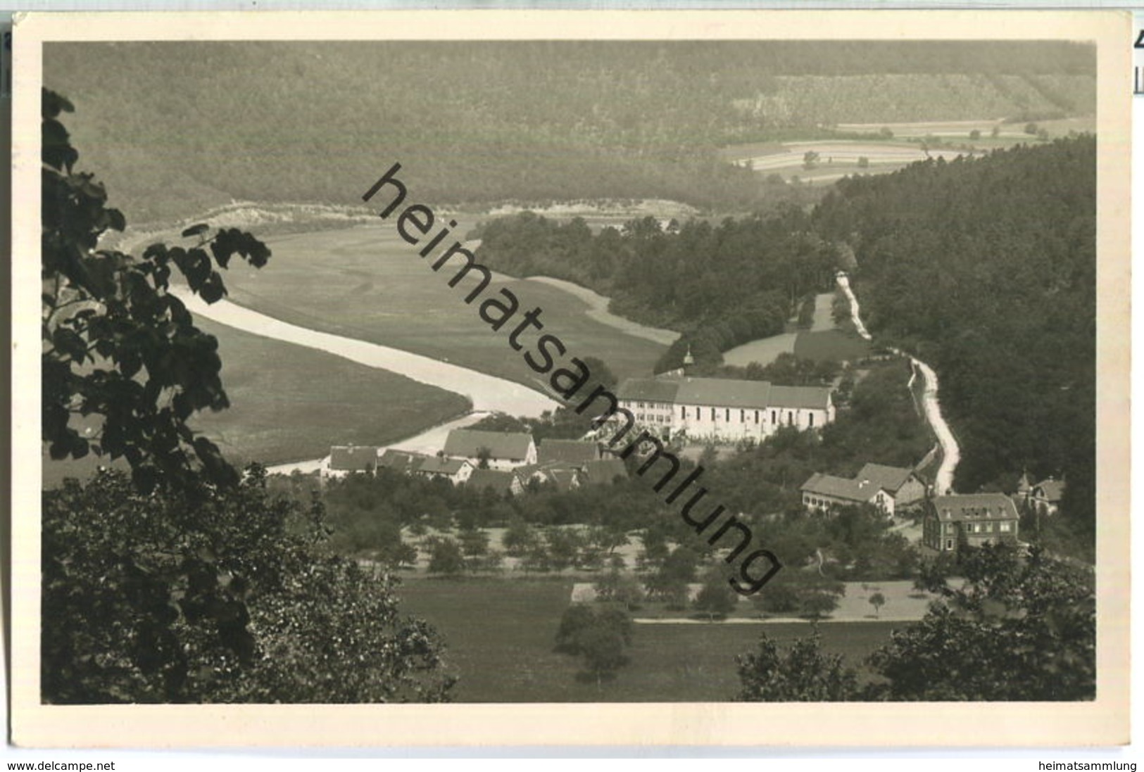 Schönau bei Gemünden am Main - Gasthaus Hau März - Foto-Ansichtskarte - Verlag Foto-Hofmann Gemünden