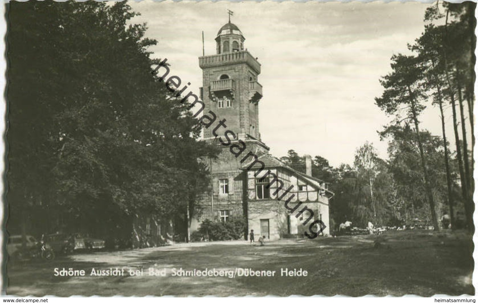 Schöne Aussicht bei Bad Schmiedeberg - Foto-AK 60er Jahre - Verlag Bernhard Fensch Bad Düben