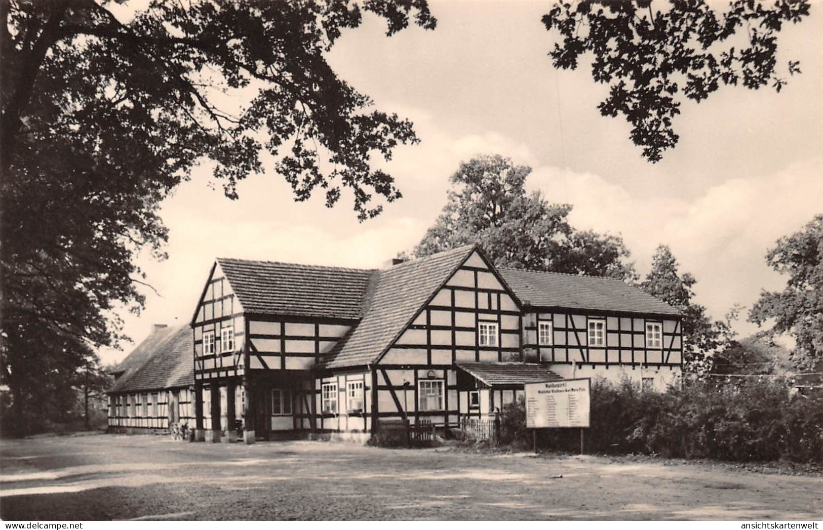 Schönwalde (Nauen) Siedlung Schwanenkrug gl1972 #168.255