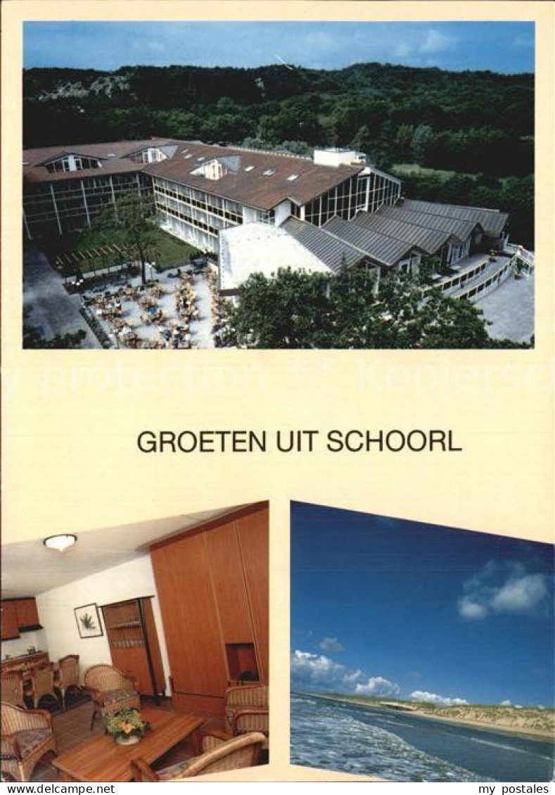 Schoorl Appartementhotel Jan van Scorel Fliegeraufnahme