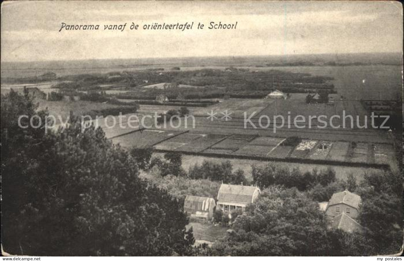 Schoorl Panorama vanaf de orienteertafel