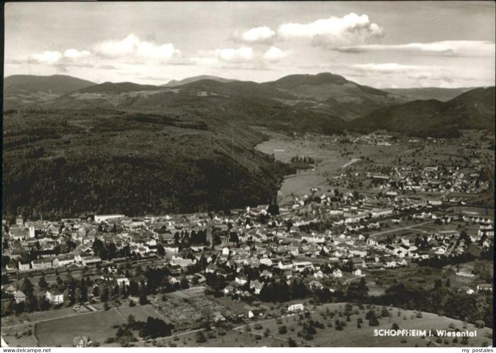 Schopfheim Fliegeraufnahme