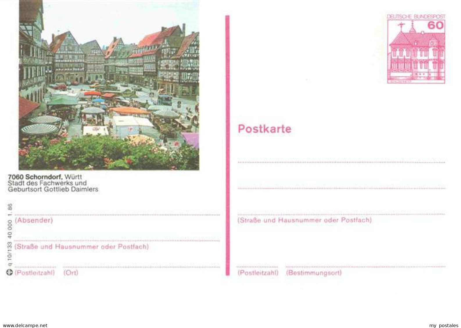 Schorndorf  Wuerttemberg Marktplatz