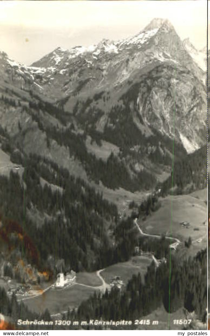 Schroecken Vorarlberg Kuenzelspitze