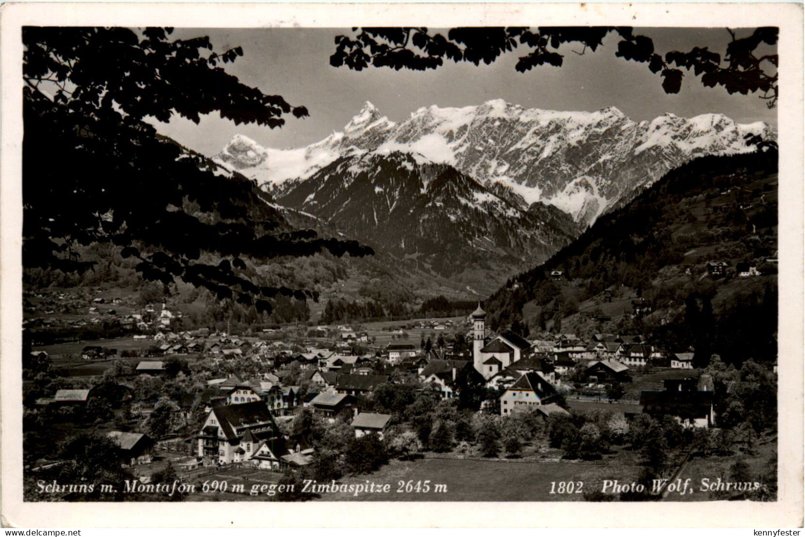 Schruns m. Montafon gegen Zimbaspitze