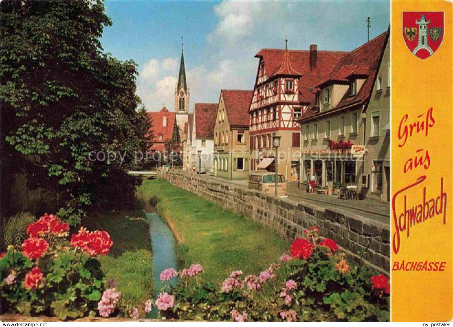 Schwabach Bayern Bachgasse 600 Jahre Jubilaeum