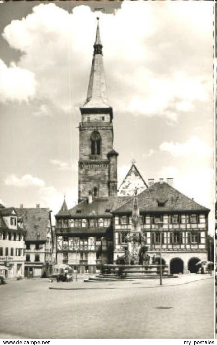 Schwabach Rathaus Brunnen