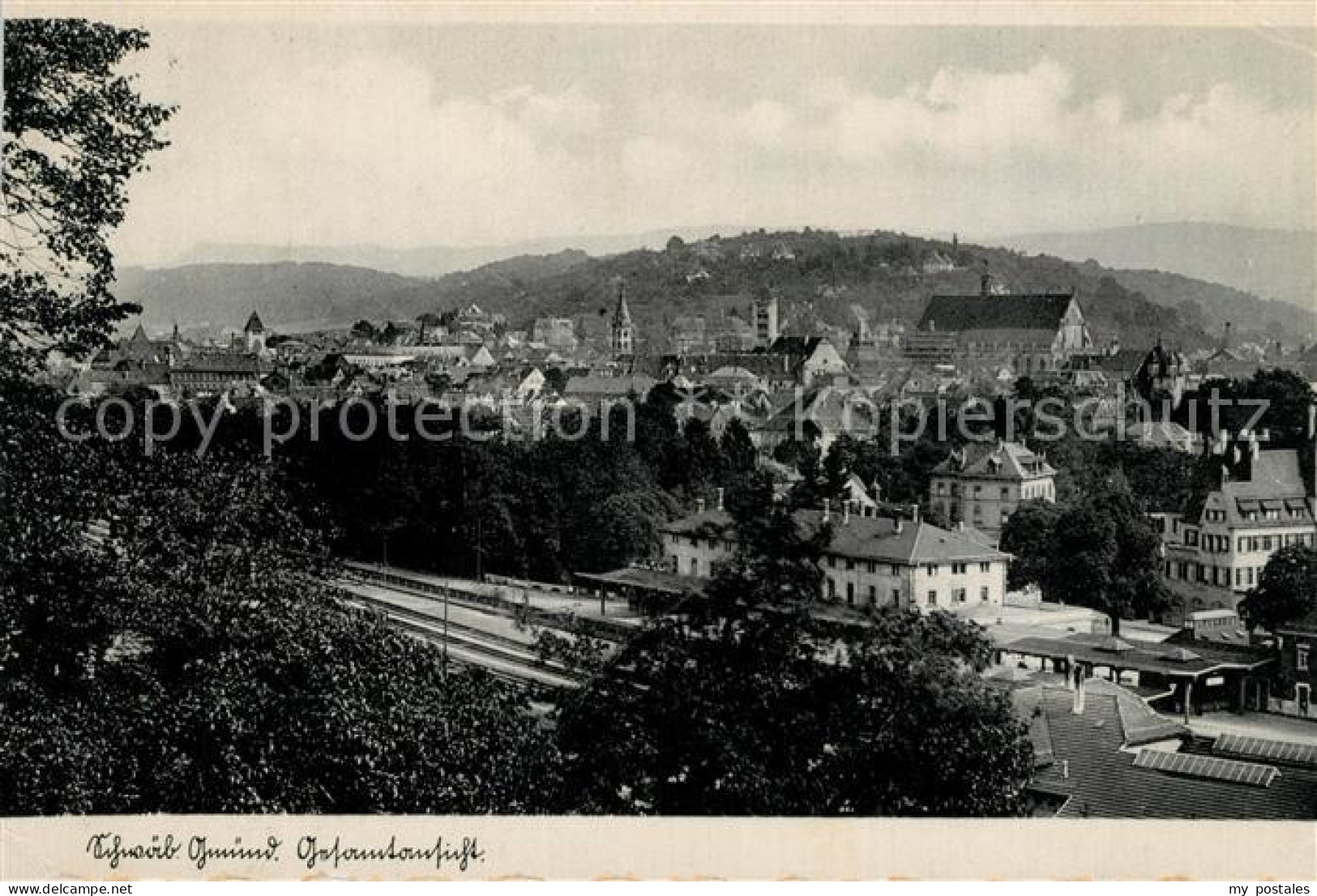 Schwaebisch Gmuend Gesamtansicht
