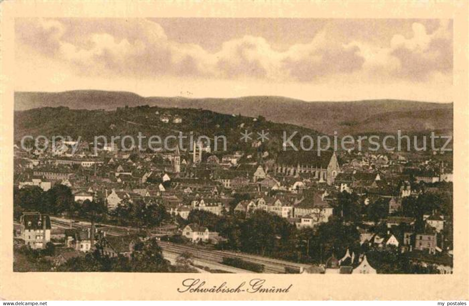 Schwaebisch Gmuend Panorama