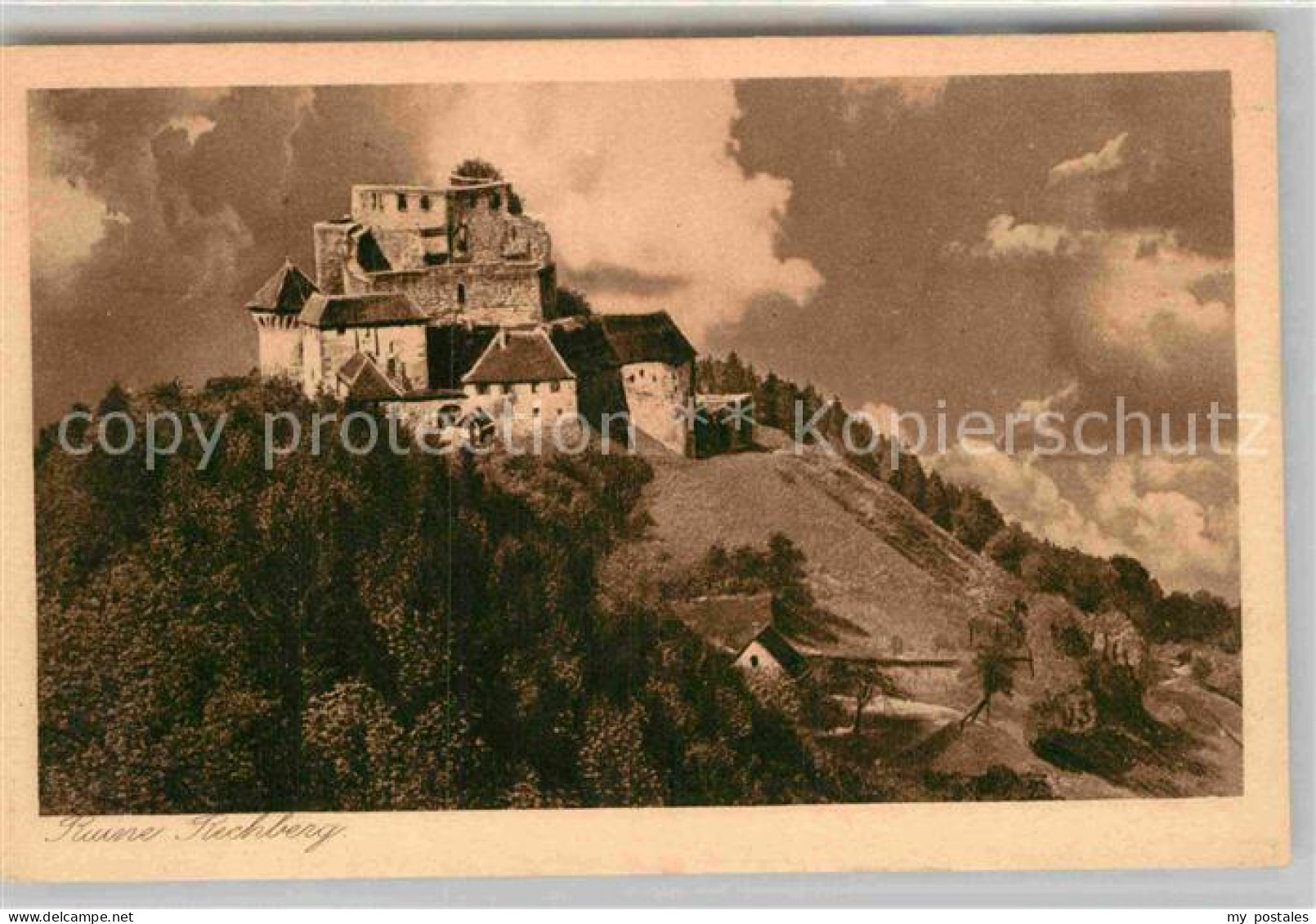 Schwaebisch Gmuend Ruine Rechberg
