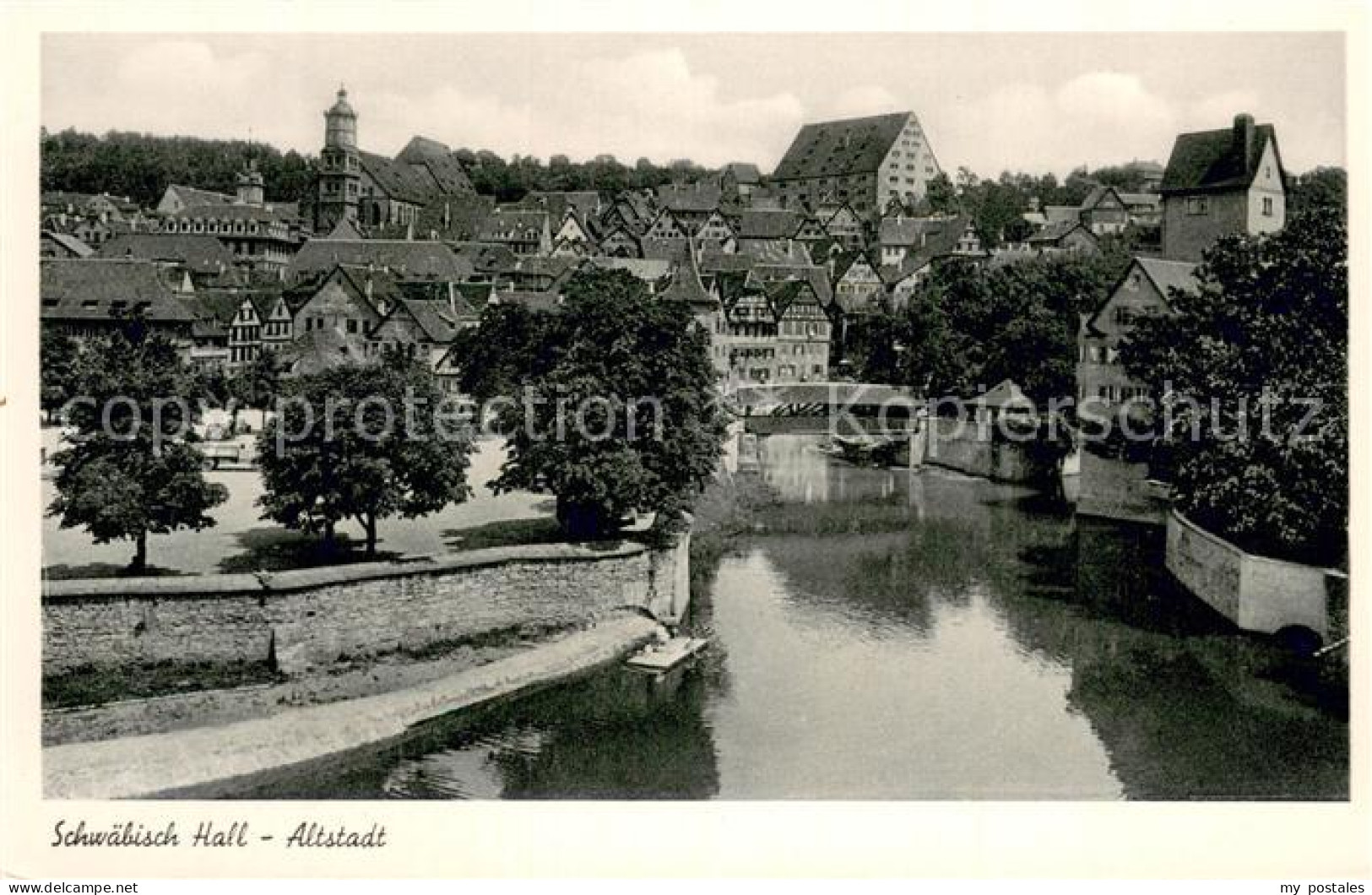 Schwaebisch Hall Altstadtblick