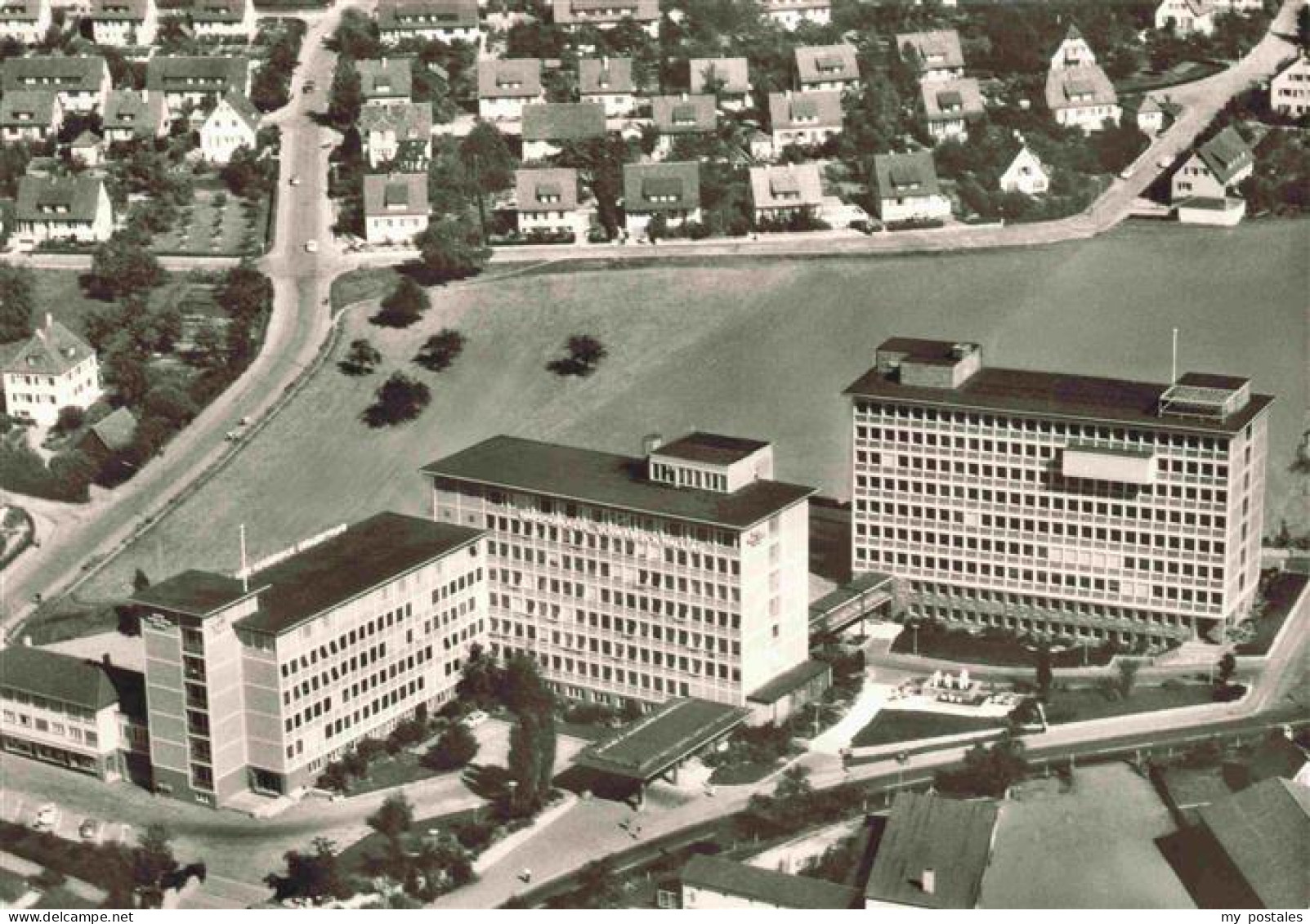 Schwaebisch Hall BW Verwaltungsgebaeude der Bausparkasse Schwaebisch Hall AG