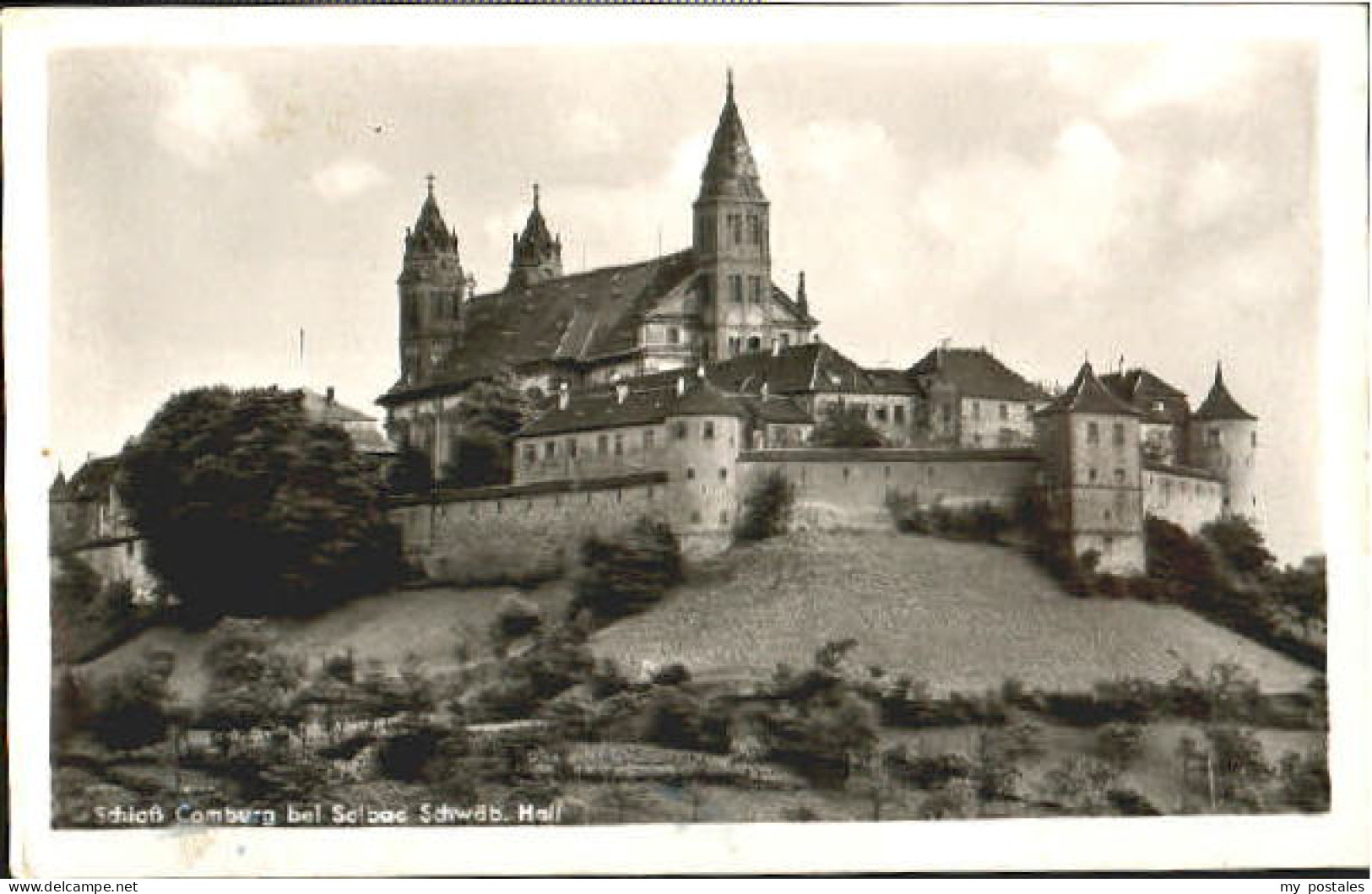 Schwaebisch Hall Schloss Comburg bei Schwaebisch Hall x 1953