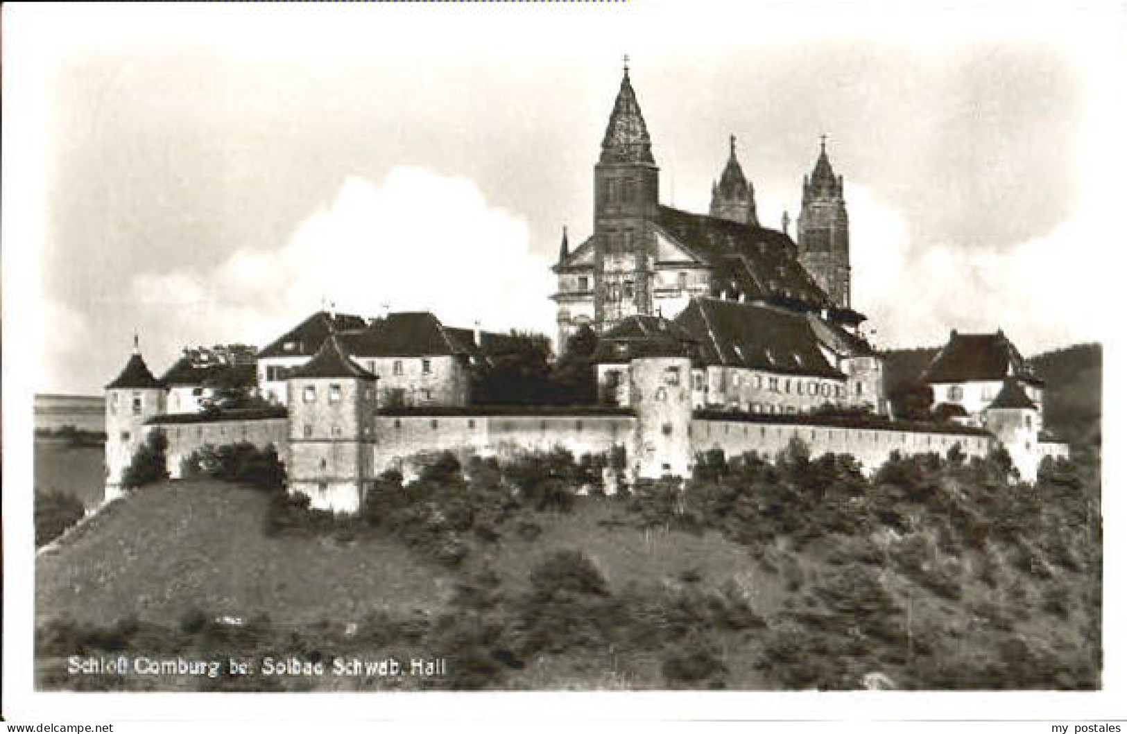 Schwaebisch Hall Schloss Comburg bei Schwaebisch Hall x 1953