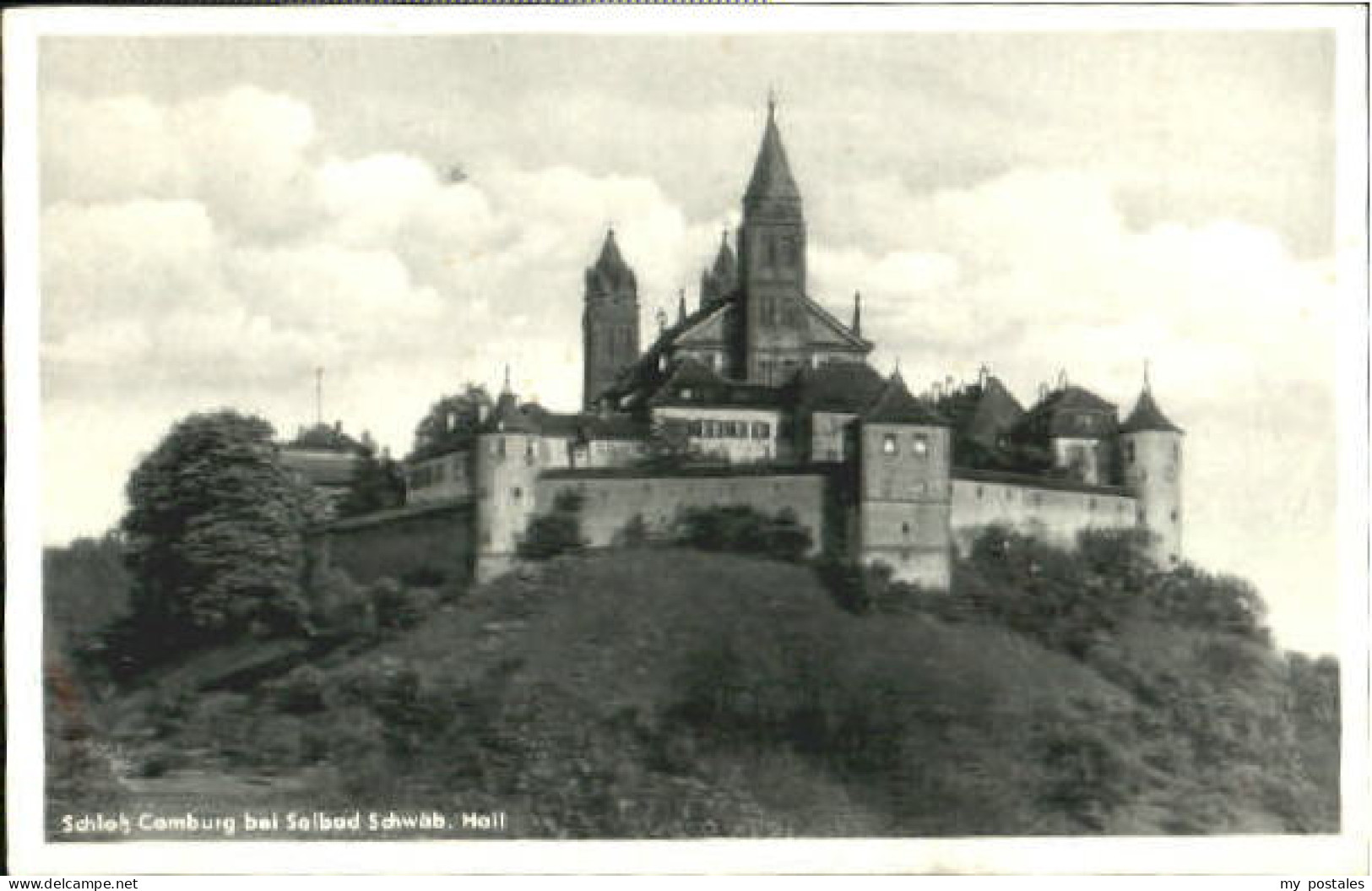 Schwaebisch Hall Schloss Comburg bei Schwaebisch Hall x 1955