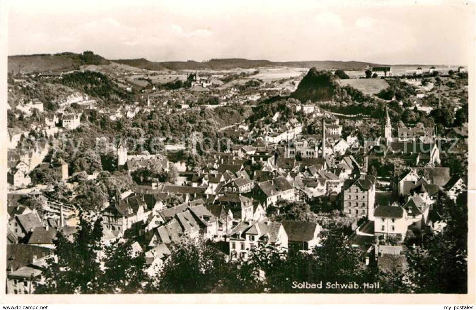 Schwaebisch Hall Teilansicht