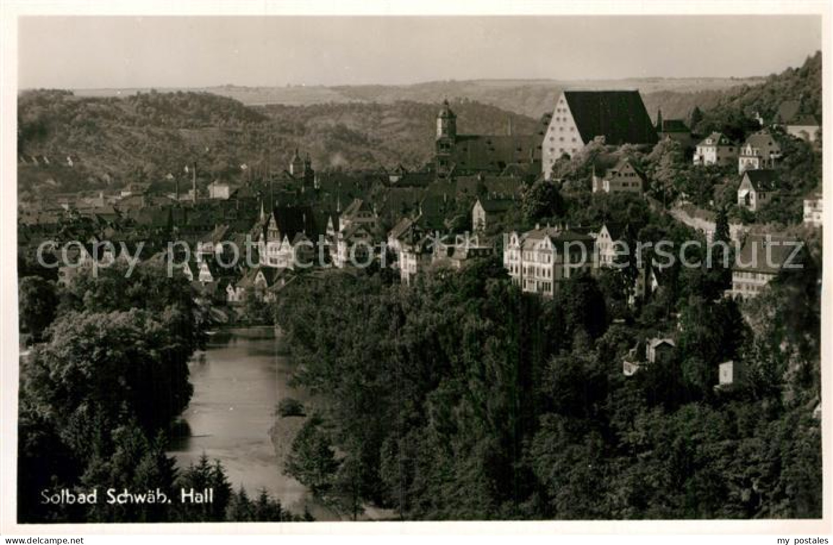 Schwaebisch Hall Teilansicht