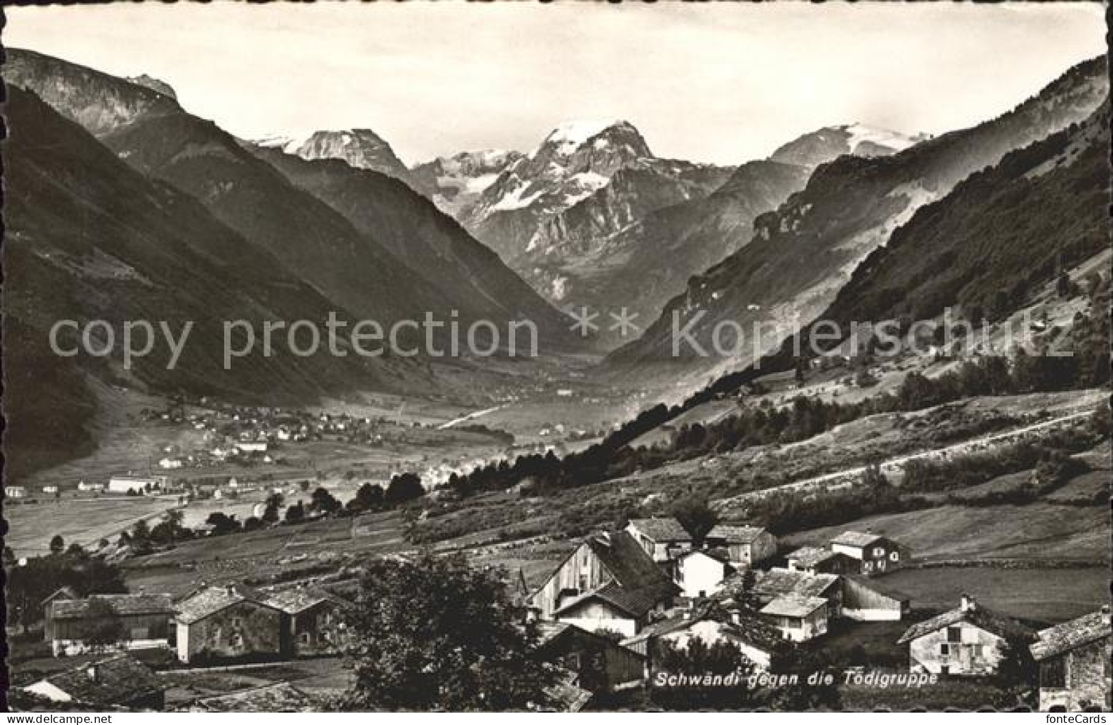 Schwaendi Schwanden mit Toedigruppe