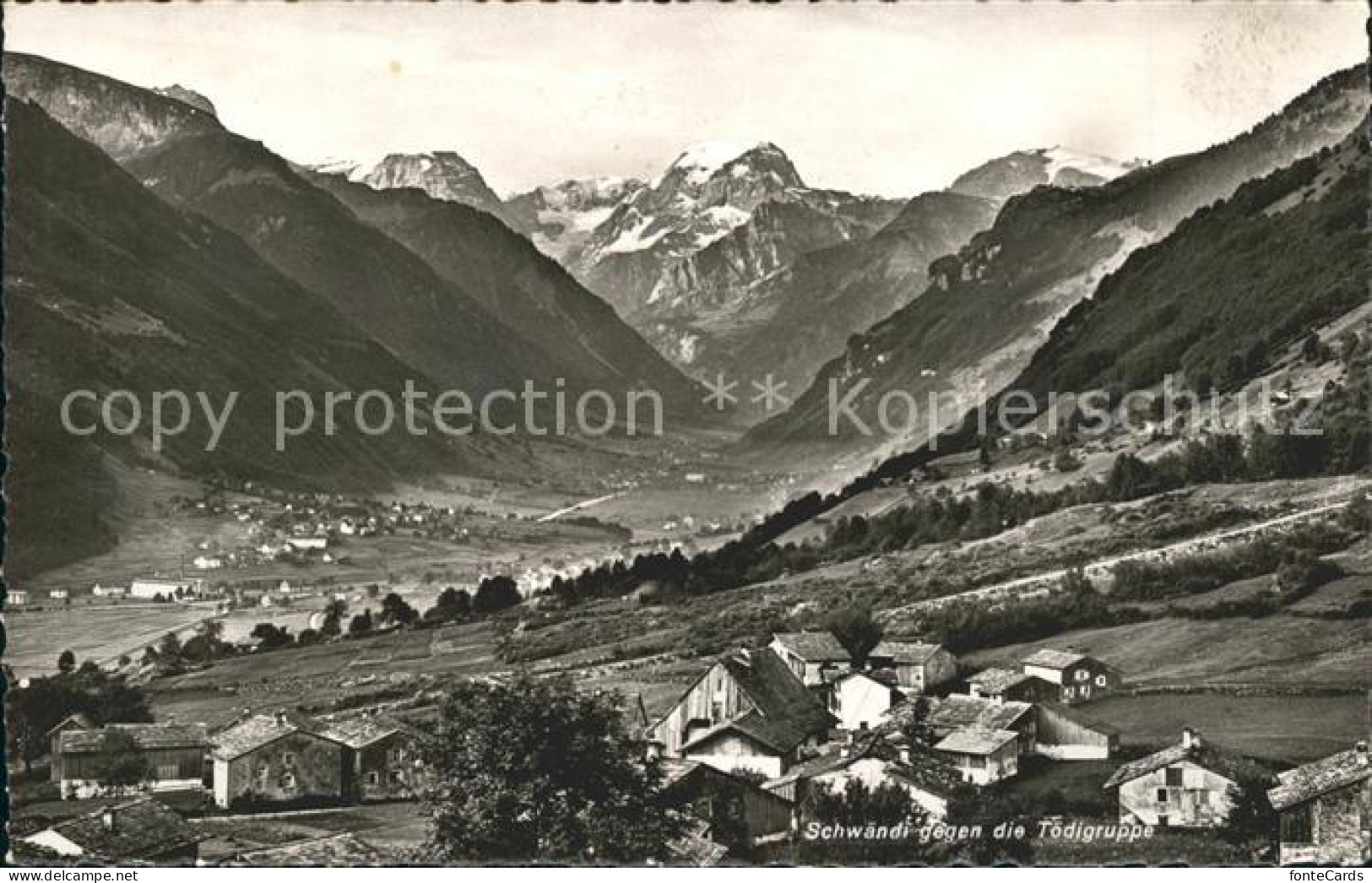 Schwaendi Schwanden mit Toedigruppe