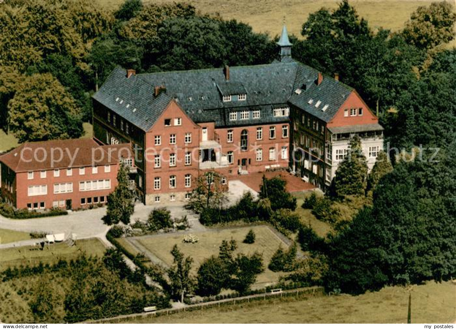 Schwagstorf Bramsche Hase Fliegeraufnahme St. Marienstift