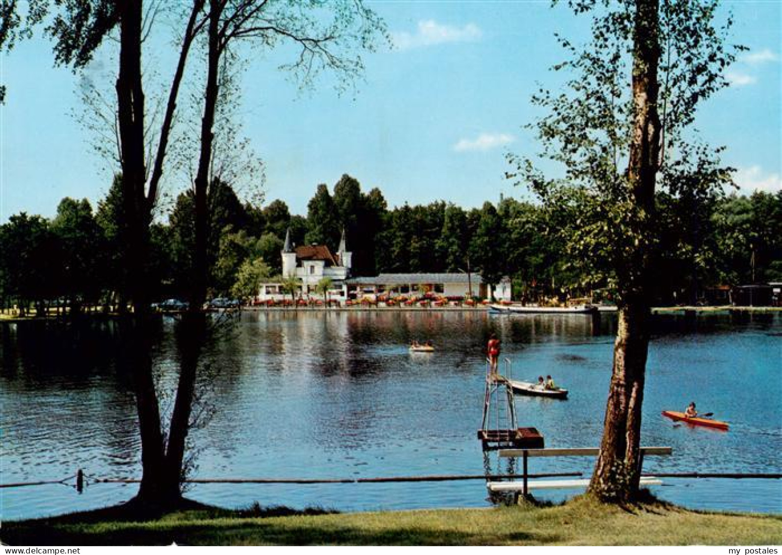 Schwalmtal Niederrhein Inselschloesschen Hariksee