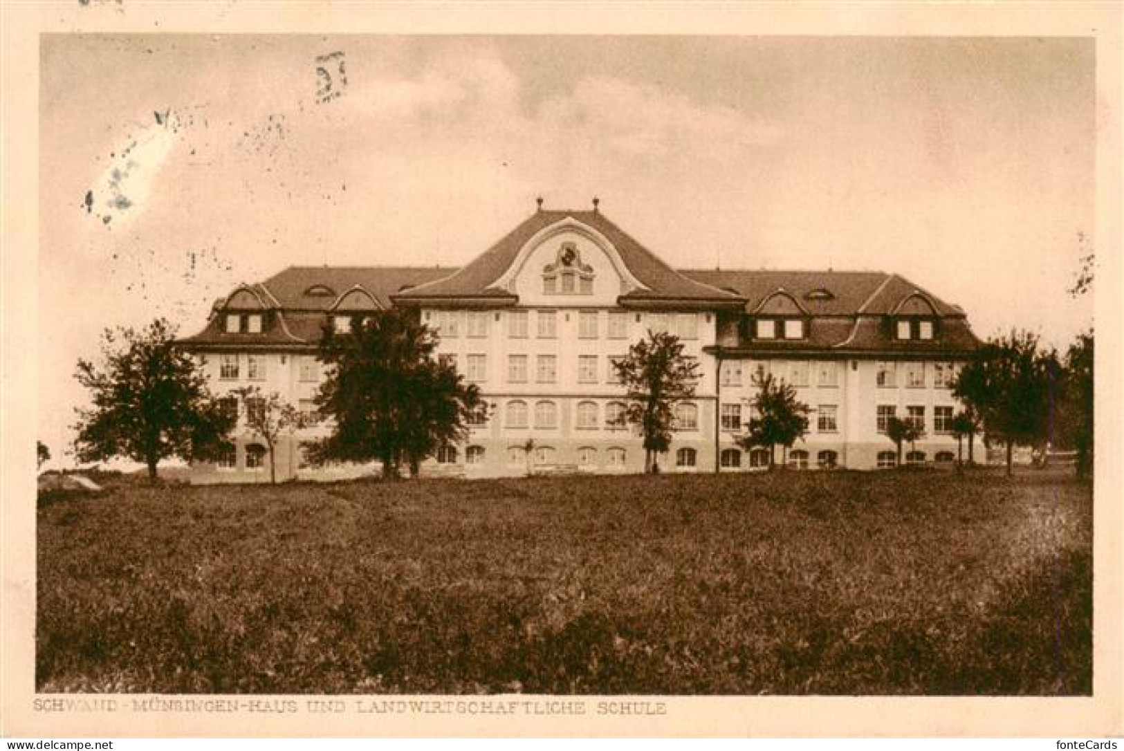 Schwand Muensingen BE Muensingen Haus und Landwirtschaftliche Schule
