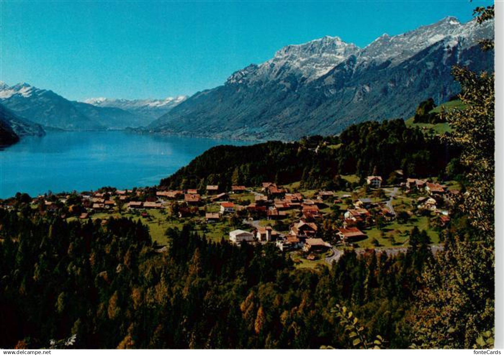 Schwanden Brienz Brienzersee und Brienzergrat