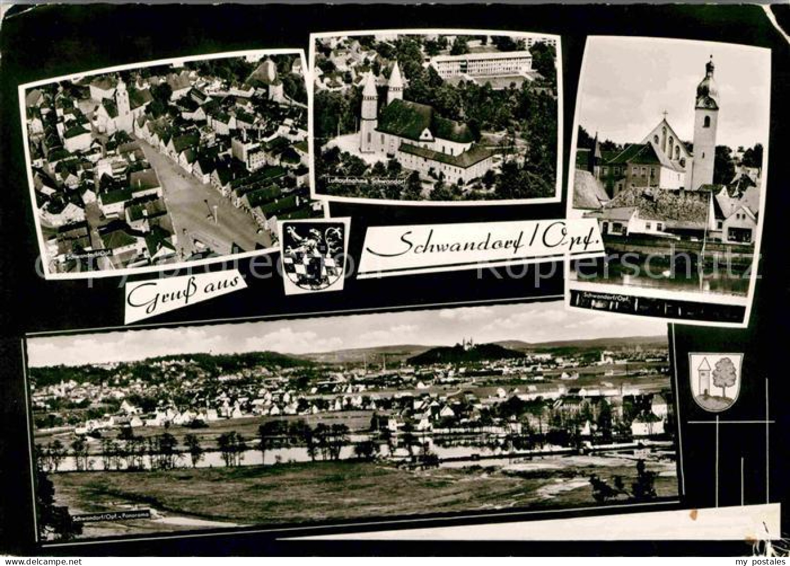 Schwandorf Fliegeraufnahme