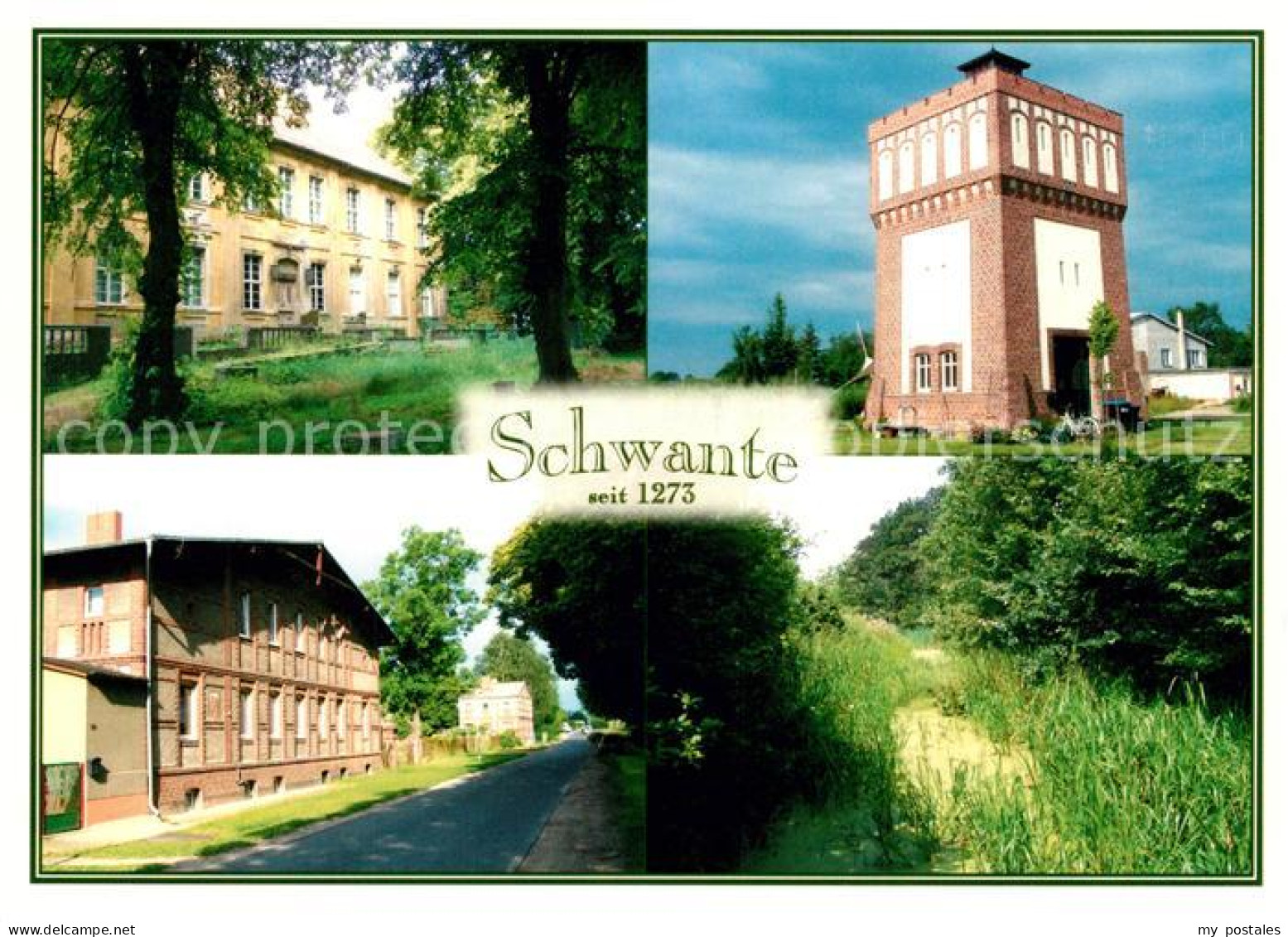 Schwante Schloss Wasserturm Gut Schwante