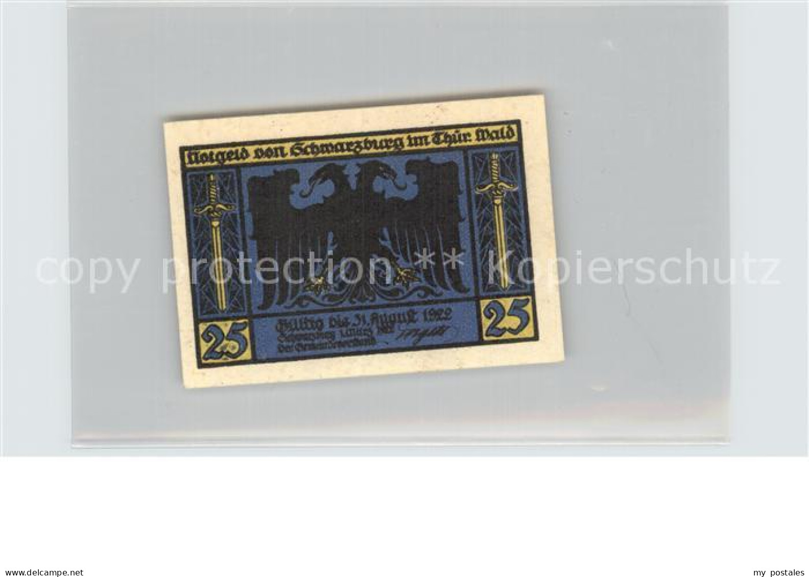 Schwarzburg Thueringer Wald Wildfuetterungsplatz Sonnewalde 25 Pfennig