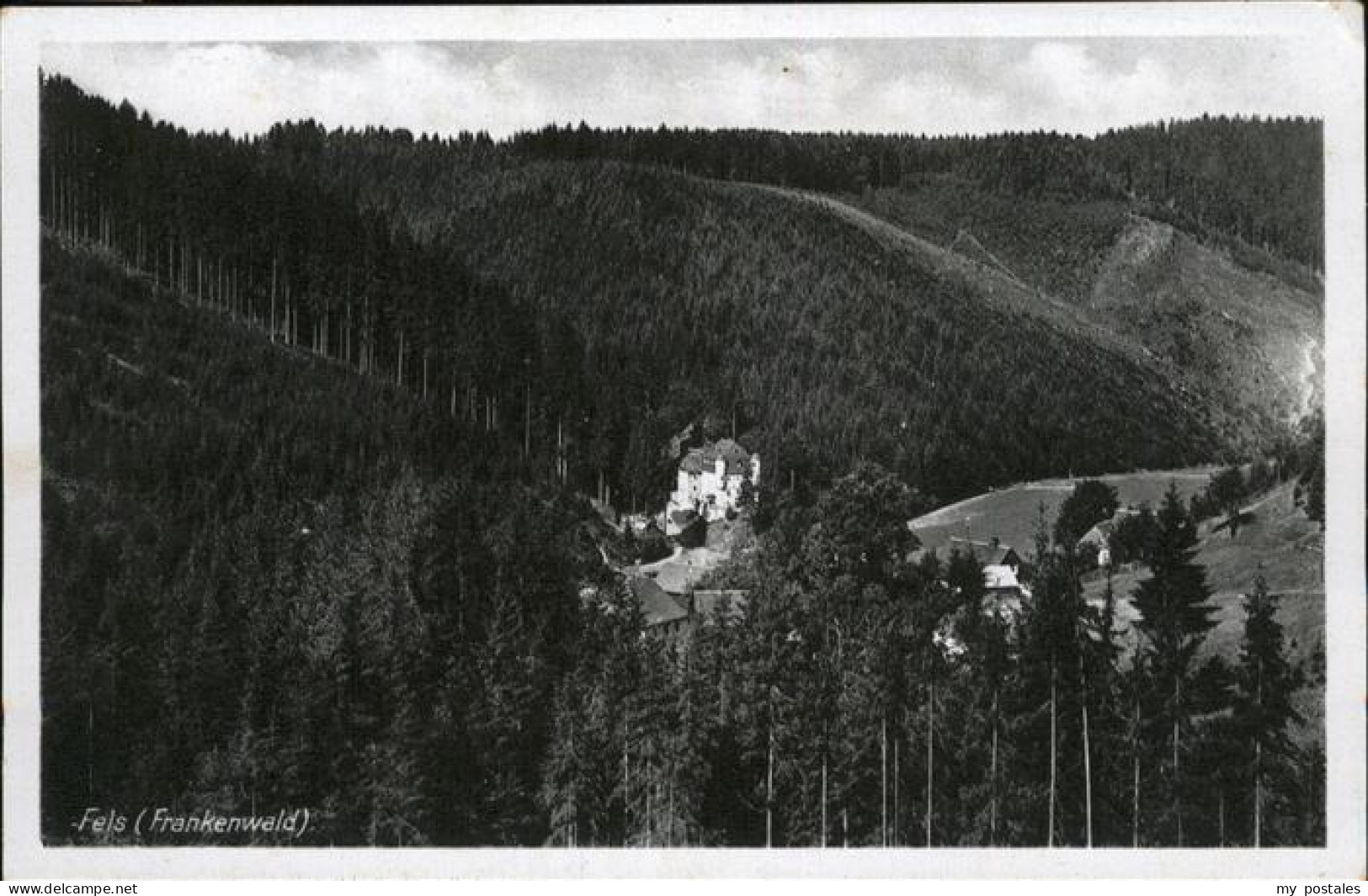 Schwarzenbach Wald Fels