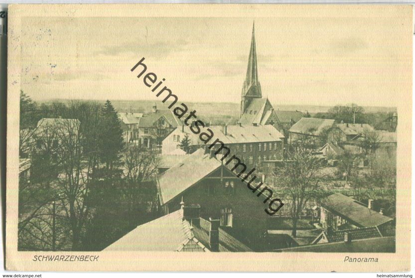 Schwarzenbeck - Panorama - Verlag M. Glückstadt & Münden Hamburg