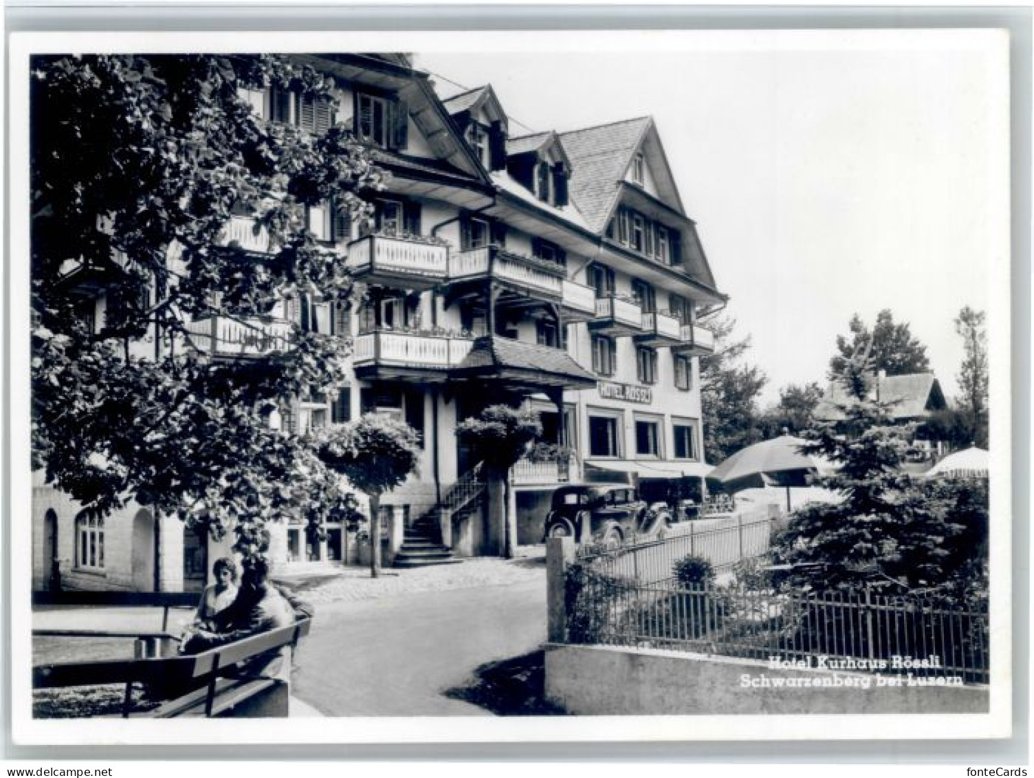 Schwarzenberg LU Schwarzenberg Hotel Kurhaus Roessli