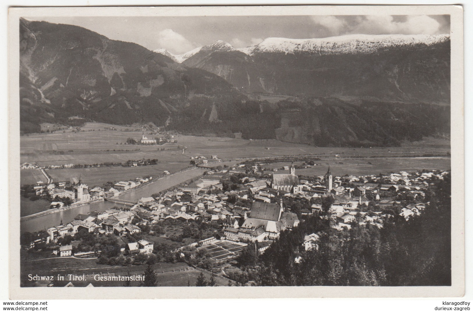 Schwaz in Tirol old postcard not travelled b170810