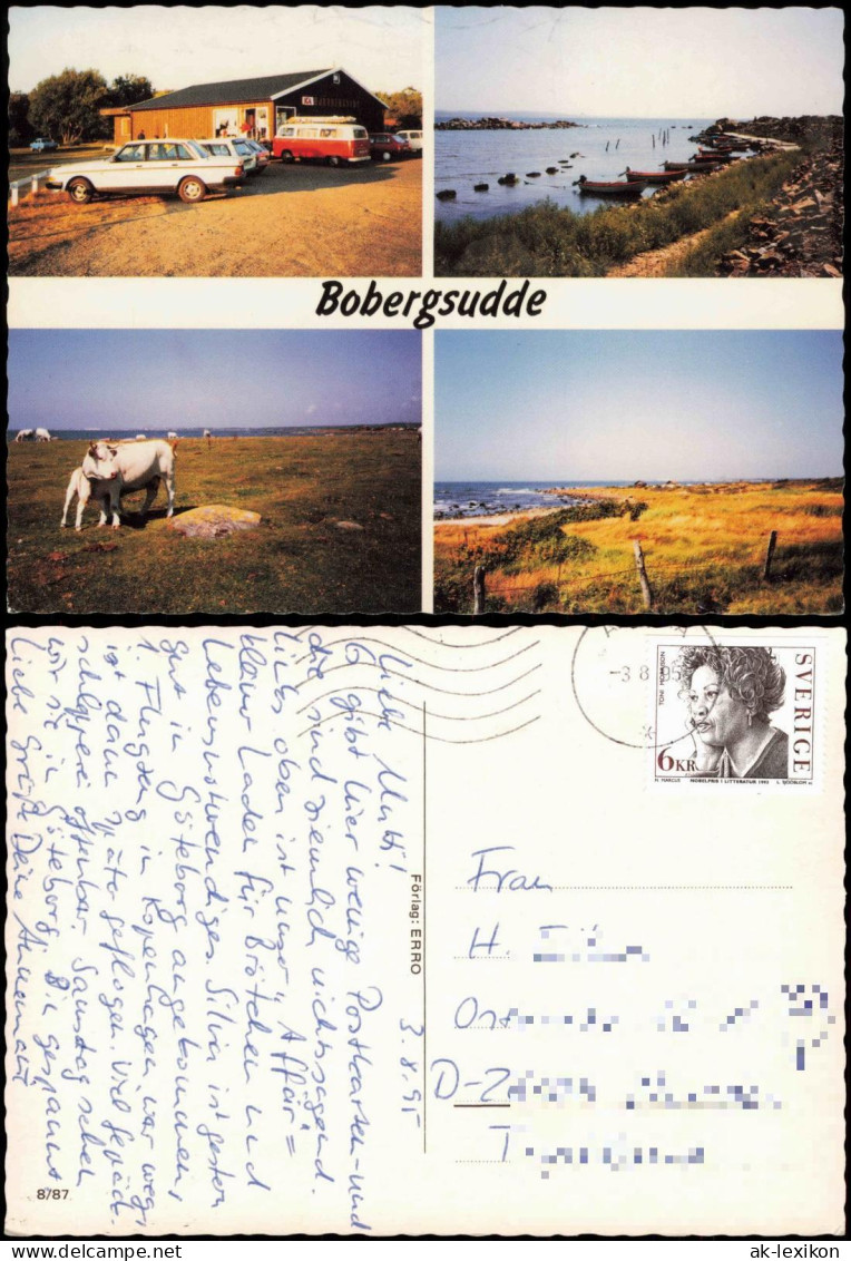 .Schweden Sverige Schweden Allgemein Bobergsudde (Mehrbildkarte) 1995/1987
