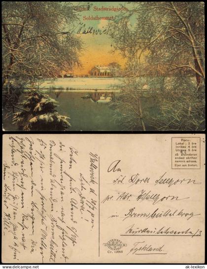 .Schweden Sverige Schweden Gävle Stadsträdgårdes Soldathemmet Soldatenheim 1910