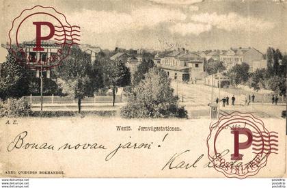 SUECIA // SWEEDEN.  WEXIO. JERNVAGSSTATIONEN