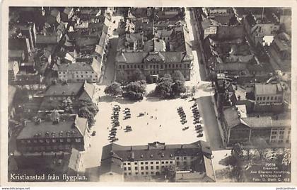 SVERIGE Sweden - KRISTIANSTAD - Flygfoto - Publ. Axel Eliassons