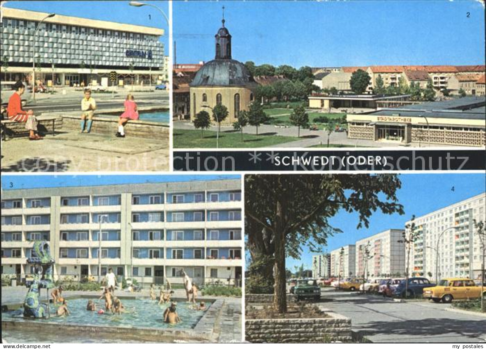 Schwedt Lenin-Allee Wohnkomplex