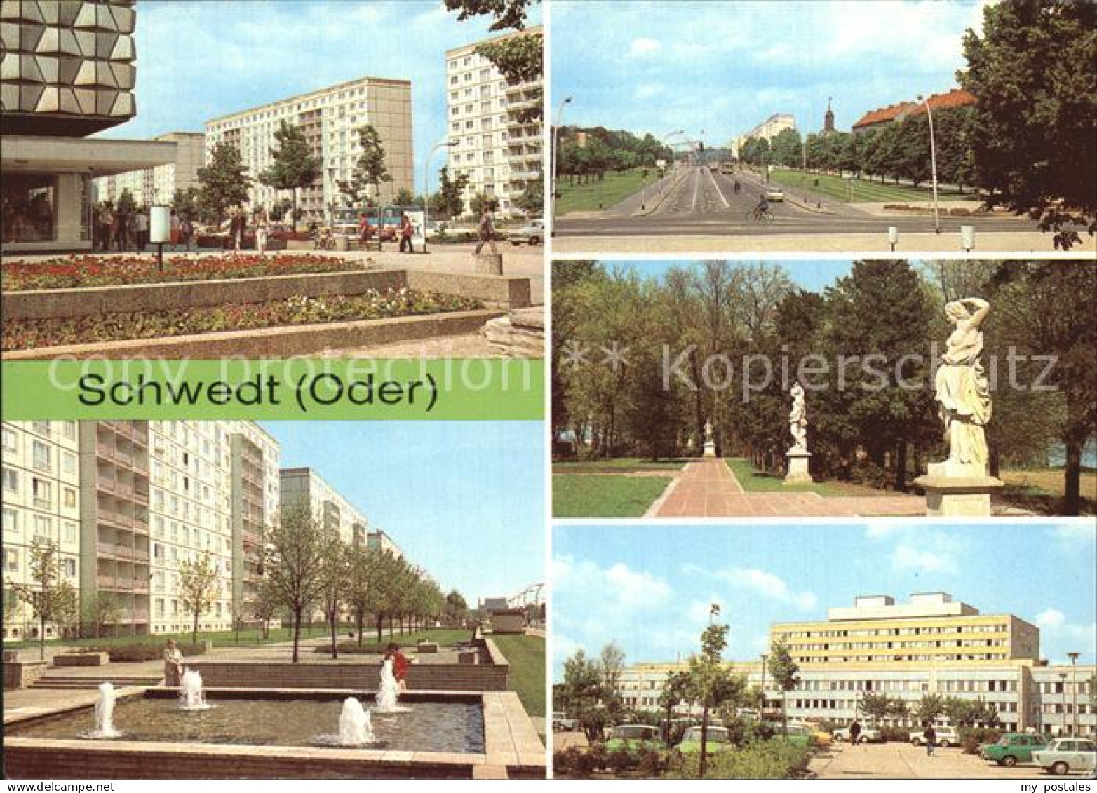 Schwedt Leninallee Kulturhauspark