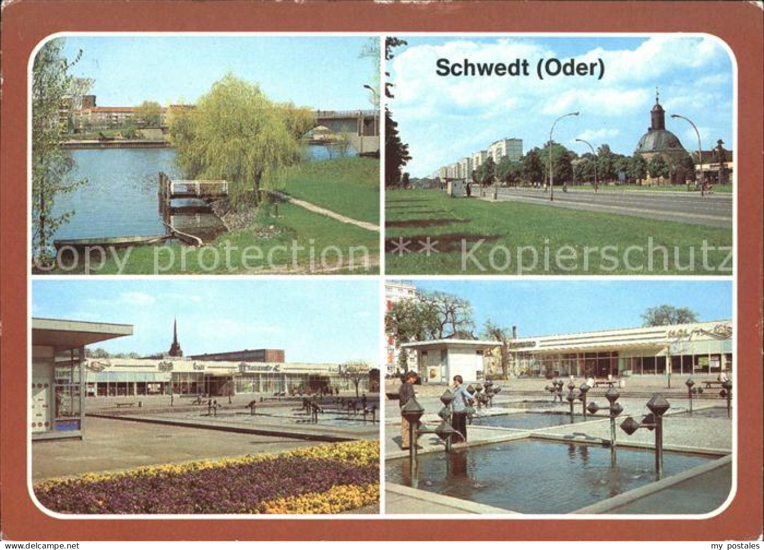 Schwedt Oder Franzoesische Kirche Leninallee Platz der Befreiung