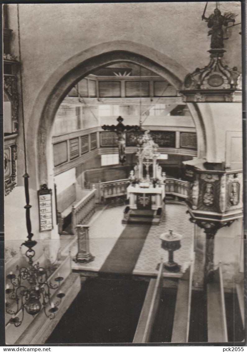 SCHWEINA / Thür. Wald - Evangelische Kirche St. Laurentius, erbaut 1513 - nicht gelaufen  - ( AK 7518)