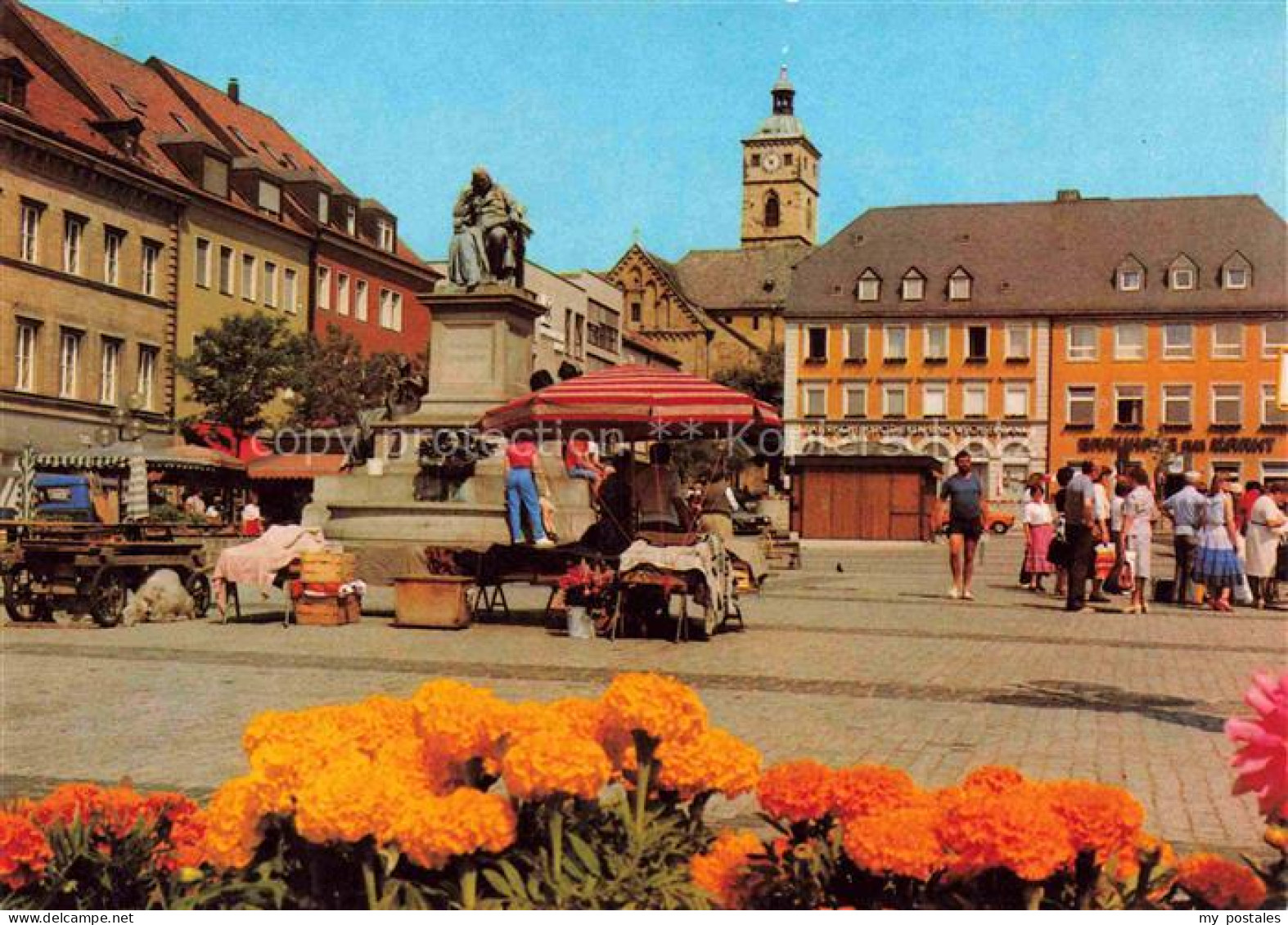 SCHWEINFURT Main Marktplatz