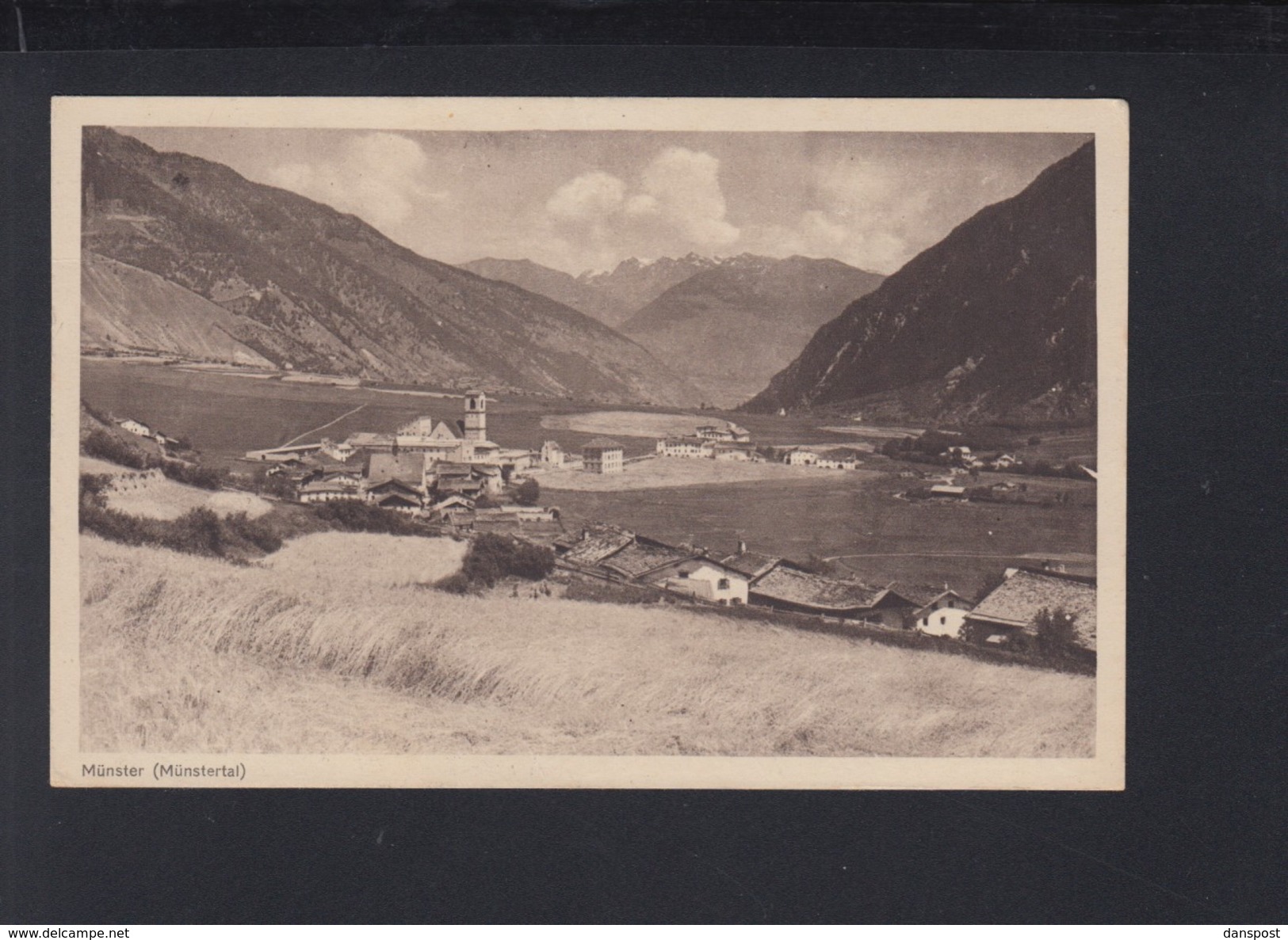 Schweiz AK Münster 1922