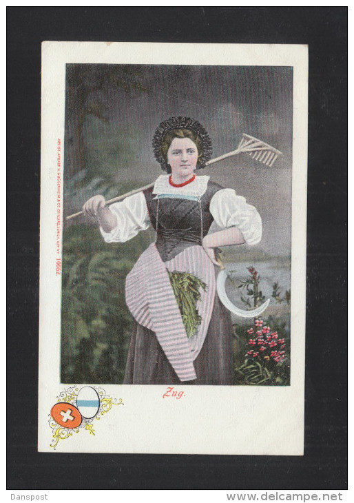 Schweiz AK Zug Trachten