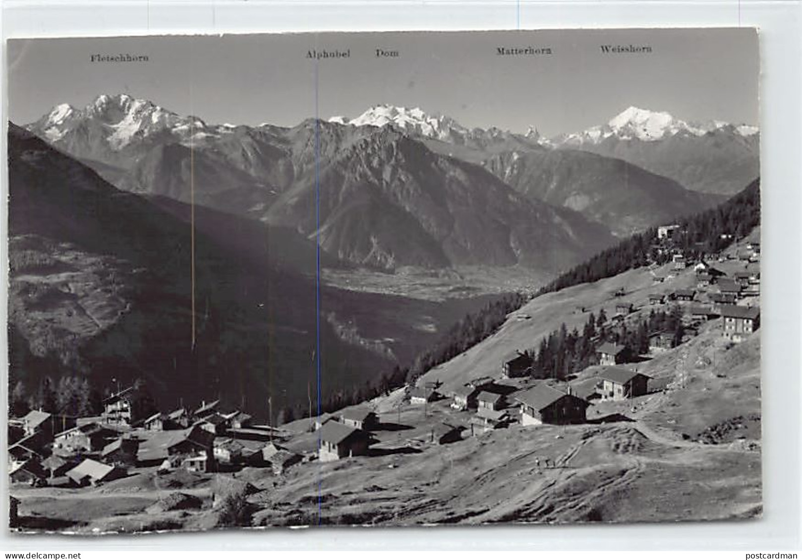 Schweiz - BETTMERALP (VS) Totalansicht - Verlag Kloptenstein 44213