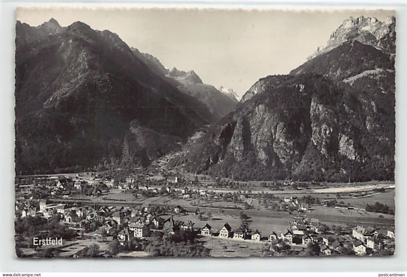 Schweiz - ERSTFELD (UR) Gesamtansicht - Verlag Photoglob-Wehrli & Vouga 4016