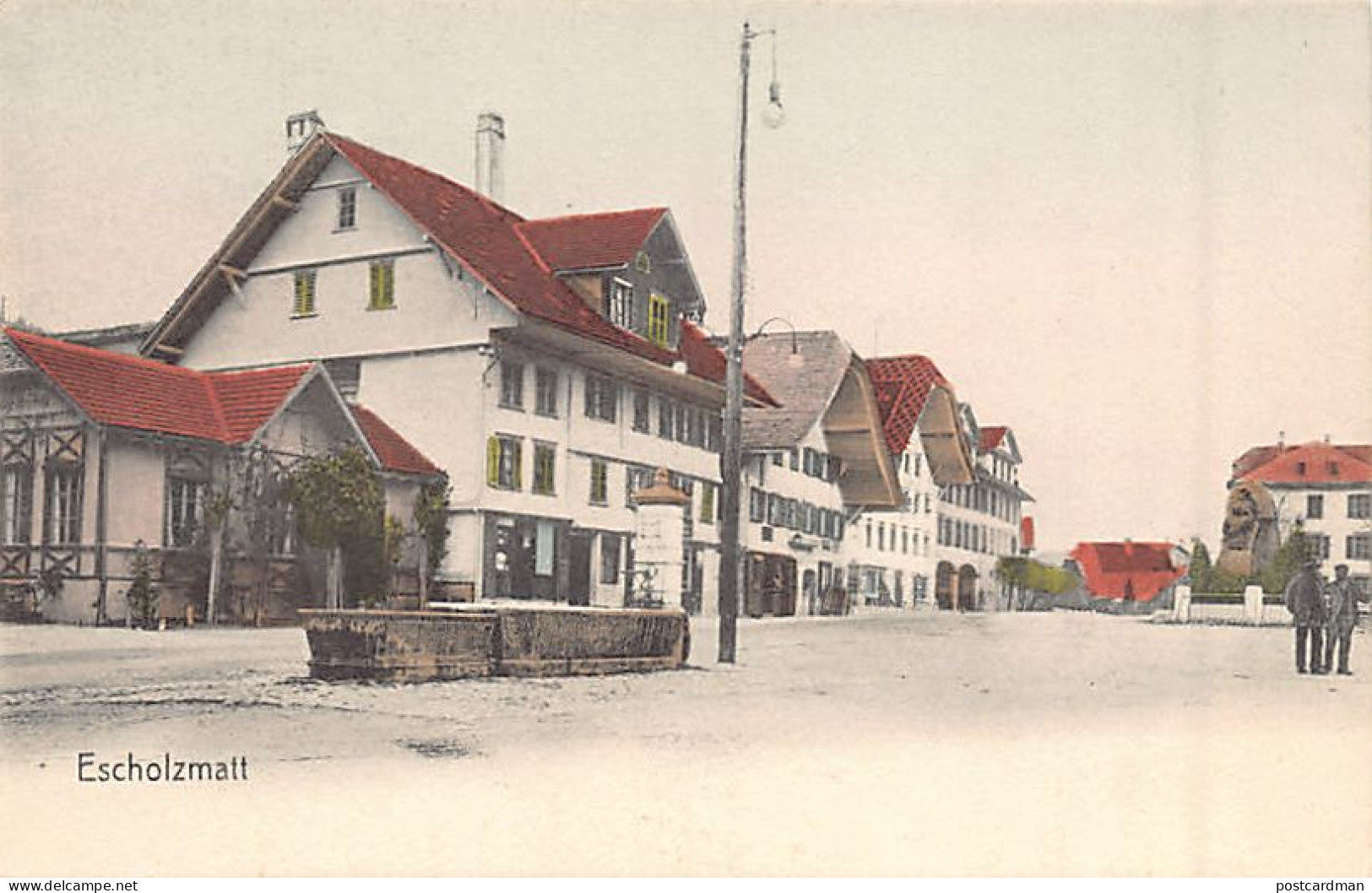 Schweiz - ESCHOLZMATT (LU) Dorfpartie - Verlag A. ARNOLD 162